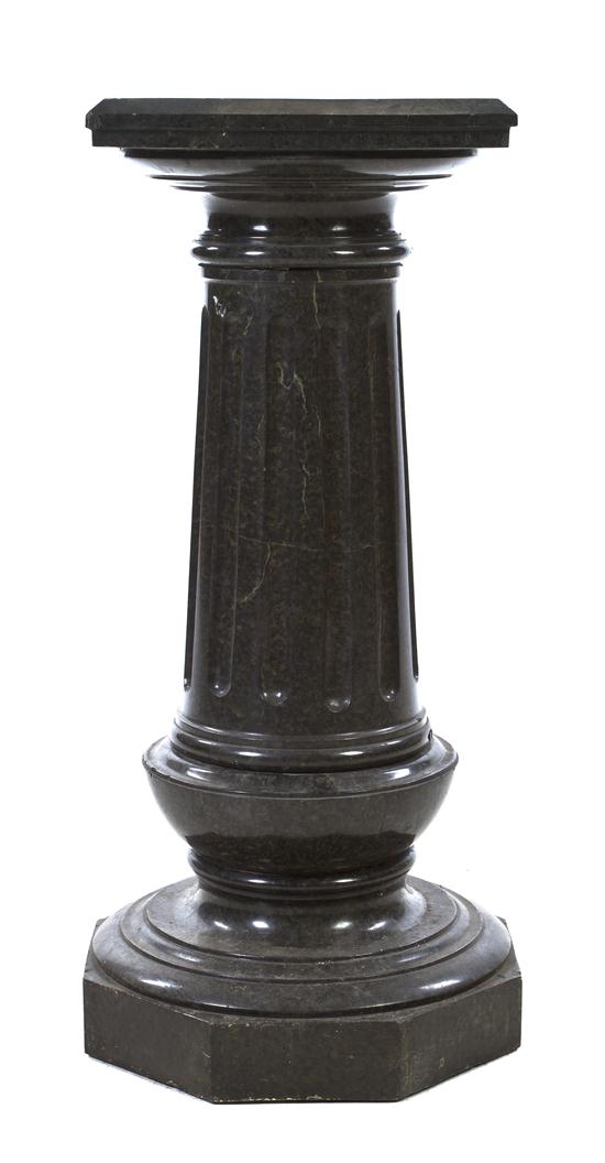 A Continental Marble Pedestal having