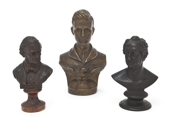A Collection of Three Bronze Busts 151a2d