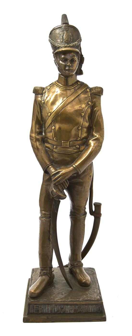 A Continental Bronze Figure De