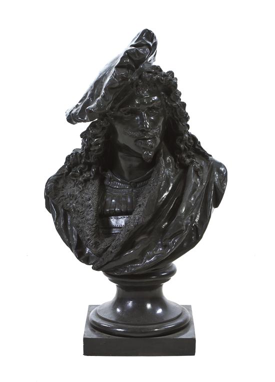 A French Bronze Bust Albert Ernest