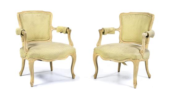 A Pair of Louis XV Style Fauteuils 151a61