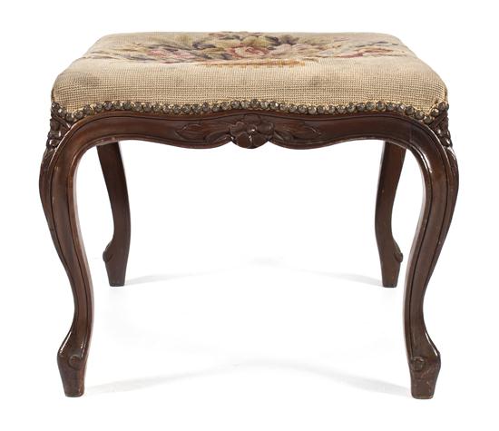 A Louis XV Style Tabouret having