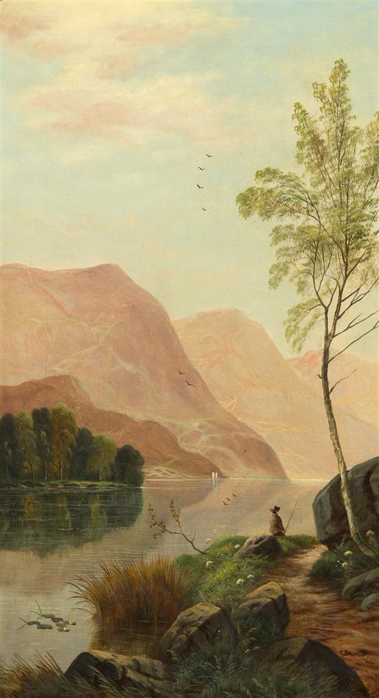 G Dawson 19th century The Fisherman 151aae