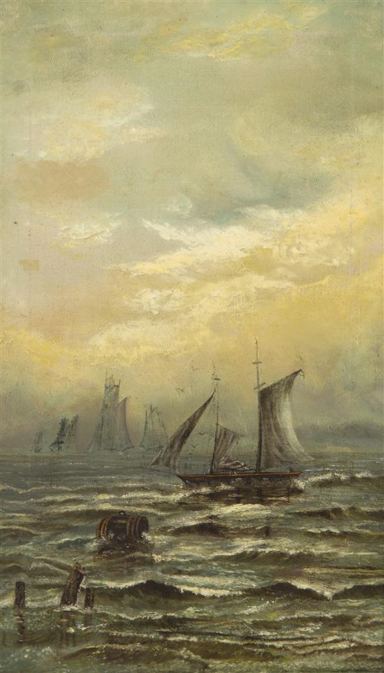 Artist Unknown (19th century) Ships