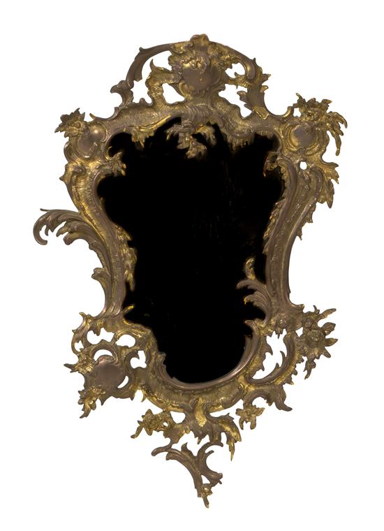 A Rococo Style Gilt Metal Mirror 151ae0