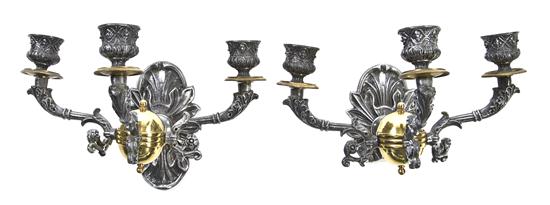 A Pair of Neoclassical Silvered