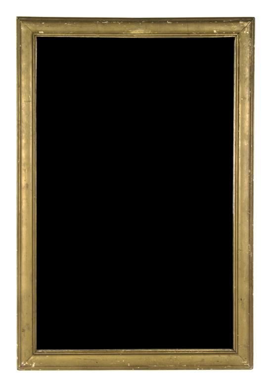A Giltwood Mirror of rectangular