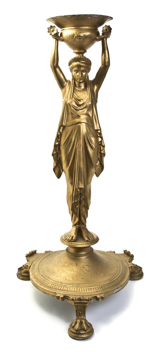 A Neoclassical Style Figural Stand