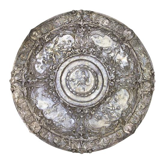 A Continental Silvered Metal Relief 151b41