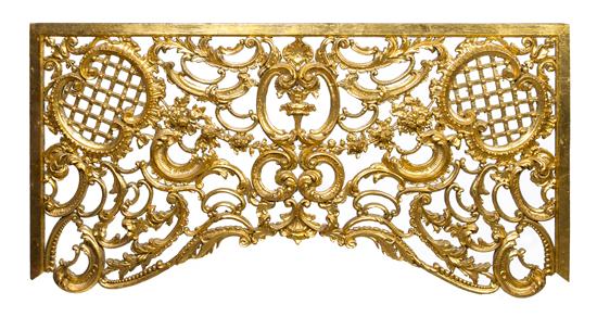 A Rococo Style Gilt Metal Architectural 151b4d