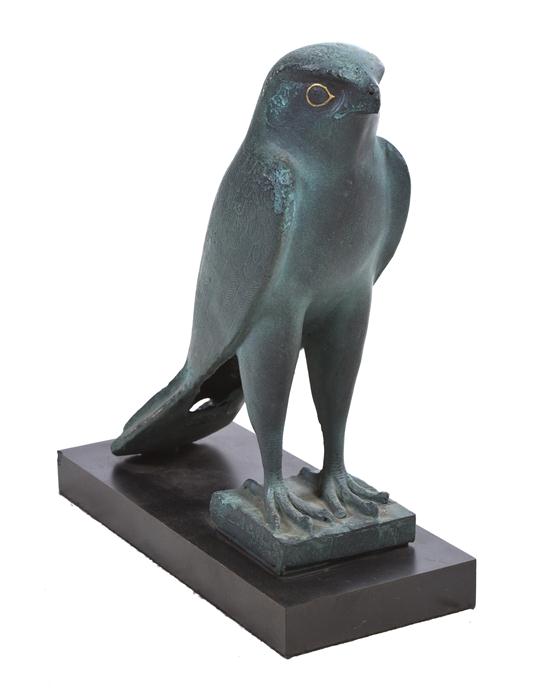 An Egyptian Style Ceramic Bird depicting