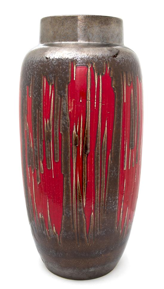 A German Ceramic Vase Carstens modern