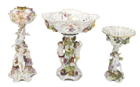 A Collection of Continental Porcelain