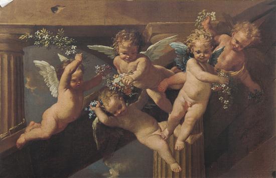 Italian School 20th century Cherubs 151bb0