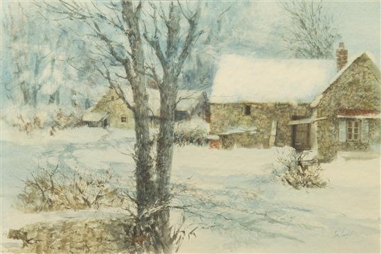 Stan Dudek (American 20th century) Winter