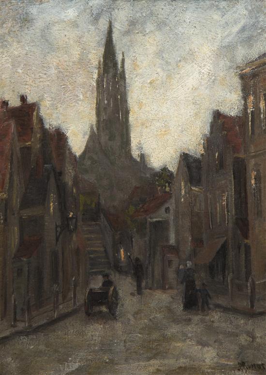 J. Rappot (19th/20th century) View of