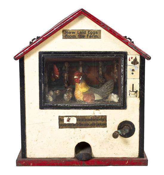A Vintage Coin Operated Dispenser