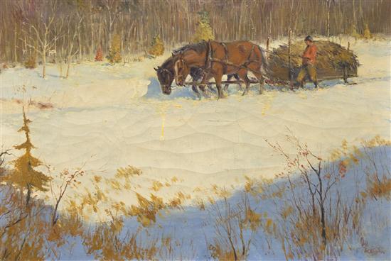 W. Krawyec (20th century) Horses