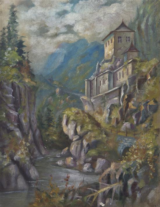 Artist Unknown 20th century Streamside 151be5