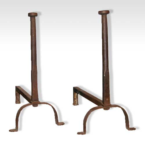 A Pair French Provincial Hand Forged 151caf