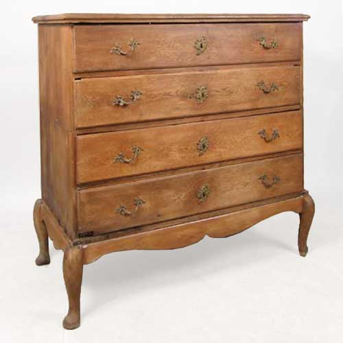 A Scandinavian Oak Chest of Drawers 151d8f