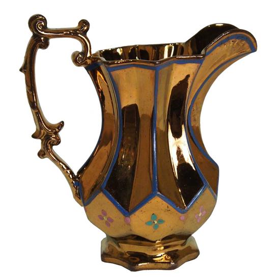 An English Victorian Copper Lustre