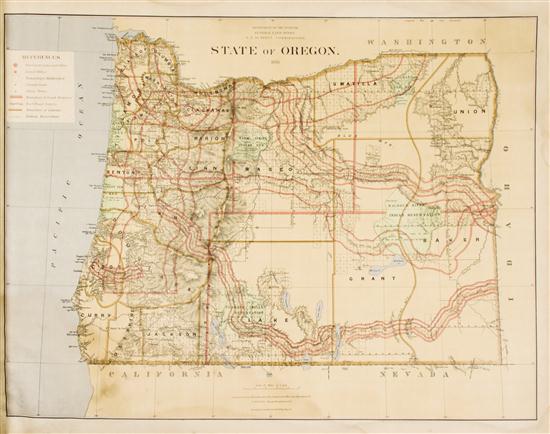 (ATLAS) BURDETT S. S. Geographical