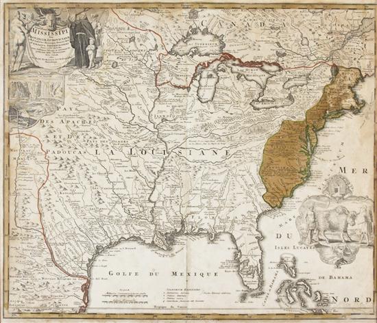 (MAP) HOMANN JOHANN Amplissimae regionis