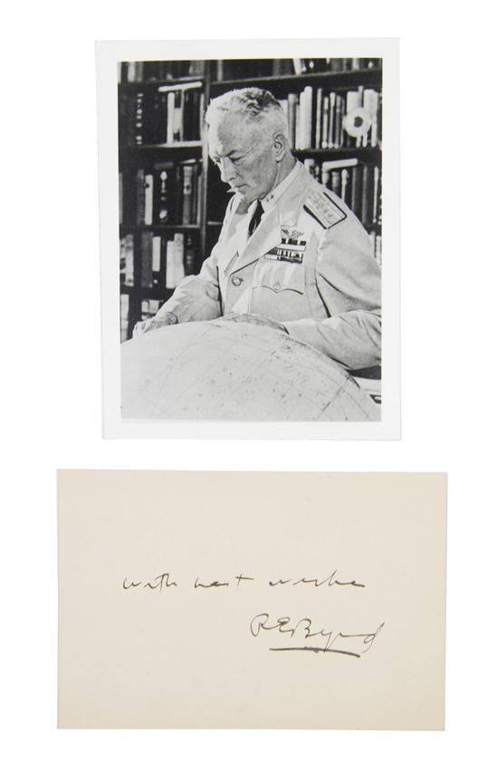 BYRD RICHARD E. Signature (''R.E.