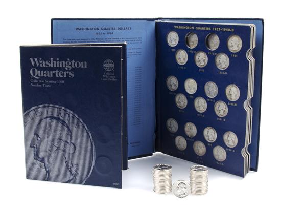 * A Group of U.S. Washington Silver