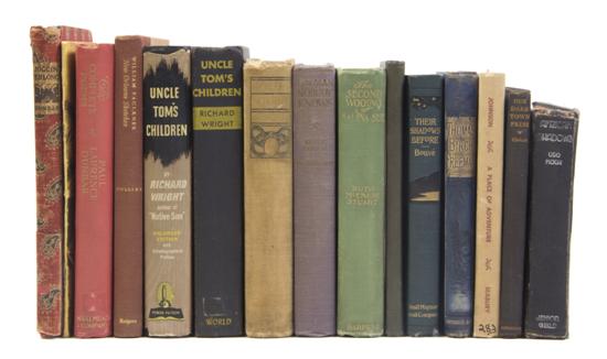 (AFRICAN AMERICANA) A group of 15 books