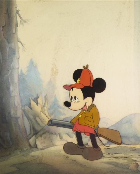 (WALT DISNEY) MICKEY MOUSE Two original