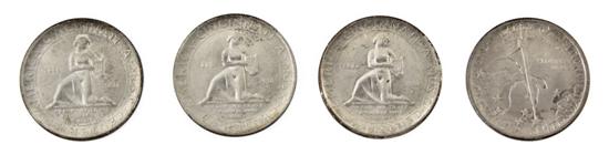 *Four U.S. Ohio Commemorative Silver