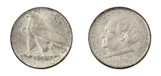 *Two U.S. Connecticut Commemorative