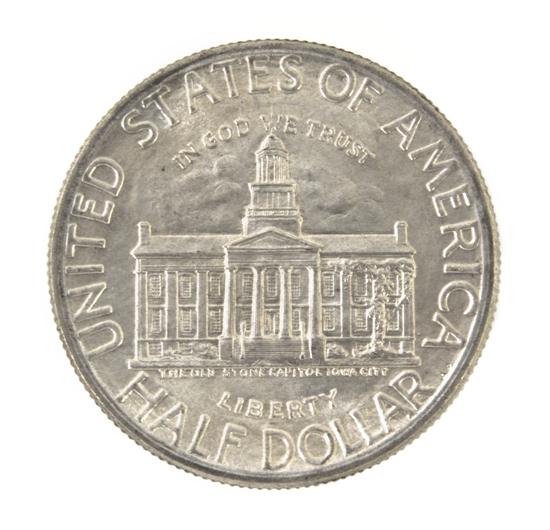 *A 1946 U.S. Iowa Centennial Commemorative