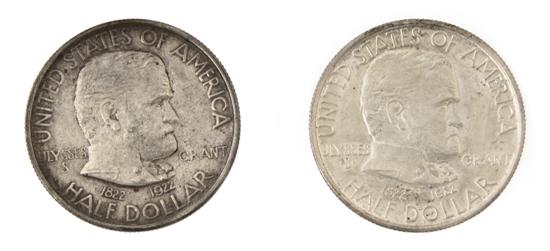 *Two 1922 U.S. Grant Memorial Commemorative