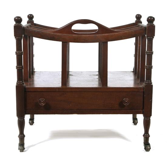 A Georgian Style Mahogany Canterbury 154859