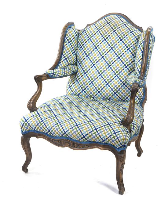  A French Provincial Style Wingback 15486d