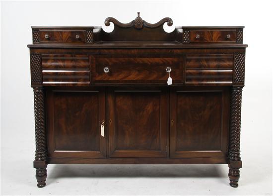 An American Empire Mahogany Server 154883