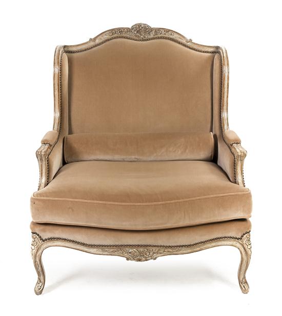 A Louis XV Style Upholstered Settee 15488c