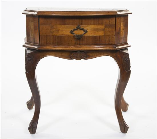  A Continental Parquetry Side Table 154887