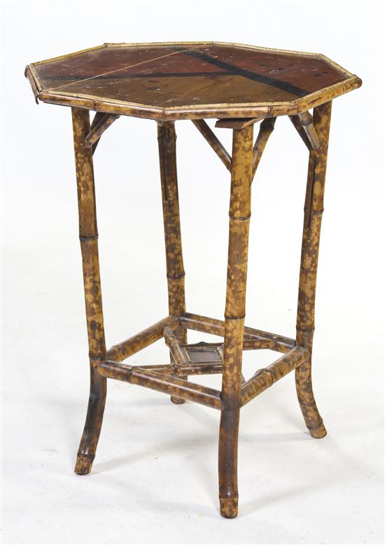 A Victorian Lacquered Bamboo Occasional 154894