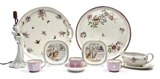 *A Collection of Continental Porcelain