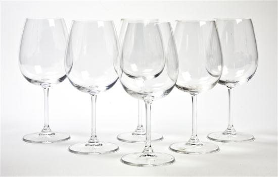 *A Set of Twelve Wine Goblets Marquis