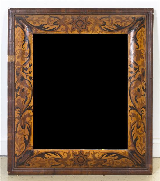 A Northern European Marquetry Mirror 154917