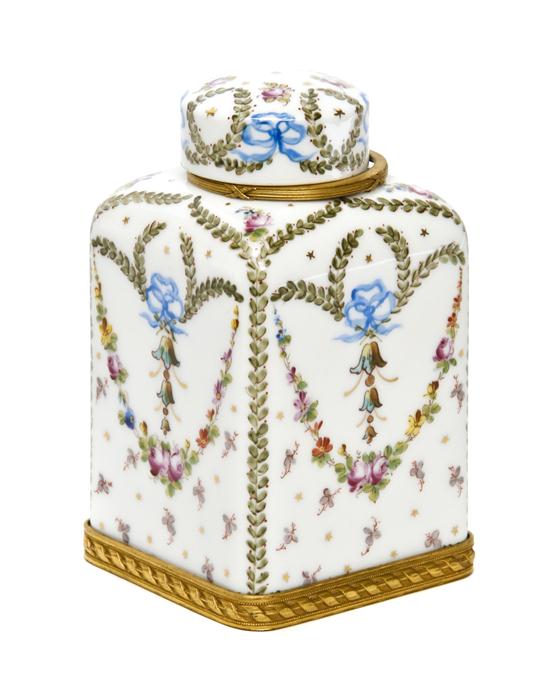 A Sevres Style Porcelain and Gilt 154918