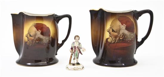 A Pair of Warwick Ceramic Pitchers