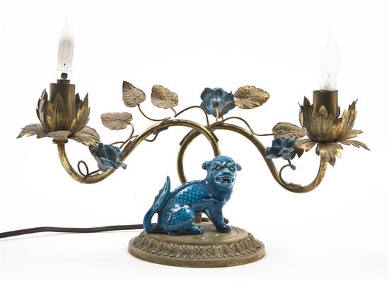  A French Gilt Bronze Lamp having 154953