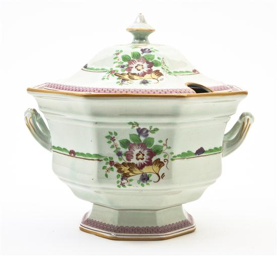 An English Ceramic Lidded Tureen