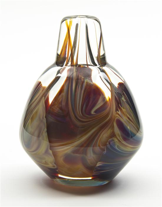 A Studio Glass Vessel Artist Unknown 15498a